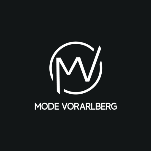 mode vorarlberg logo, logodesign, mv, modemacher vorarlberg, mode aus der region